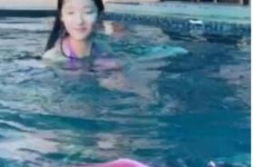 抖音泳装小姐姐叫什么金,夏日魅力无限绽放