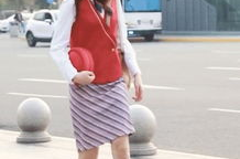 工作制服小姐姐街拍写真,制服小姐姐街头时尚写真集