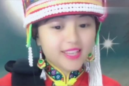 小姐姐郊外唱三月三,小姐姐歌声传情韵