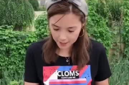 唱大白菜的那个小姐姐,小姐姐演绎田园风情